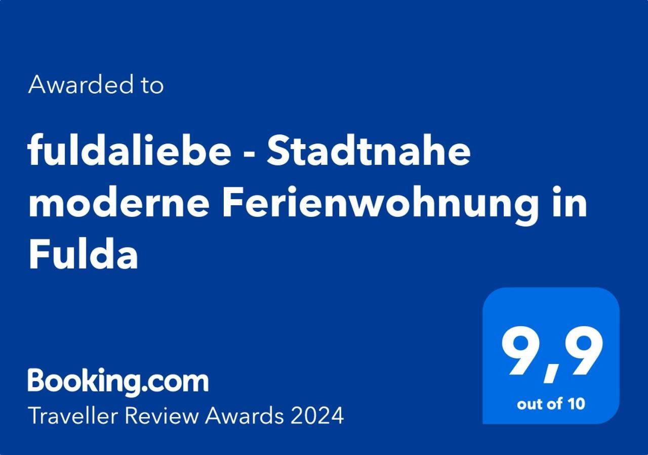 Fuldaliebe - Stadtnahe Moderne Ferienwohnung In Фульда Екстер'єр фото